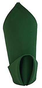 Weavric 12er-Set Stoffserviette, 51x 51 cm, Waschbar, Knitterfrei, Wiederverwendbar, Waldgrün, Tischservietten mit Gesäumtem Rand, Für Hochzeit, Party, Hotel, Restaurant
