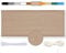 MEEYI Balkon Sichtschutz Balkon 90x800cm seitenmarkise Balkonabdeckung Balkonverkleidung Wind-und UV-Schutz Wetterfest mit Kabelbinder Ösen Seil, für Balkongeländer, Terrasse & Garten Sandfarbe