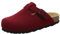 AFS-Schuhe Damen Hausschuhe geschlossen aus Filz, Bequeme, warme Winter Clogs, Made in Germany, 26900 (39 EU, Beere)