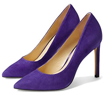 NINE WEST Tatiana, Scarpe décolleté Donna, Bordeaux Scuro, 38 EU