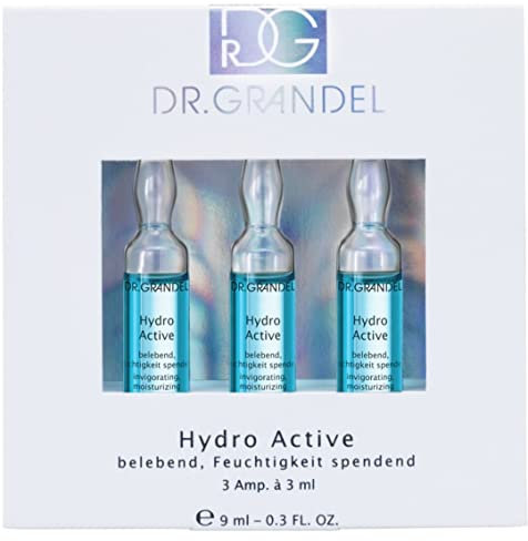 Dr. Grandel Hydro Active *** durchfeuchtende Wirkstoffampulle *** 3x3 ml belebend, Feuchtigkeit spendend