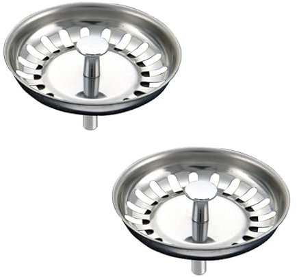 Talea QS004C032 - Cesta de Filtro para Fregadero, diámetro de 78 – 80 mm, tapón para Fregadero tapon Fregadero Cocina