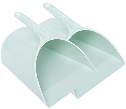Zerodeko 2Pcs Palmare Paletta Spazzatura Pala Piccolo Desktop Paletta Immondizia Pala Per La Pulizia Raccogliere Foglie Scavare Per Tavolo Scrivania Controsoffitto Tastiera Gabbia Per