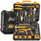 Hi-Spec 82pc Home & Garage Handy Mans Complete DIY Tool Kit Set for The Household & Workshop. in a Comprehensive Hand Tool Box Case of Pliers, Wrench, Screwdrivers and Sockets