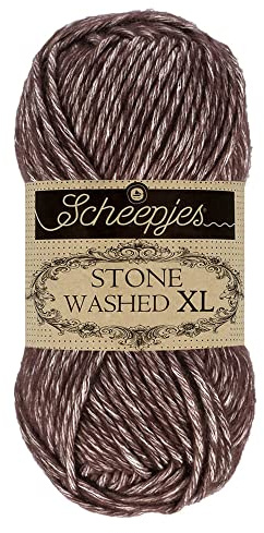 Scheepjes - Scheepjes Stone Washed XL 869 Obsidian Yarn - 10x50g