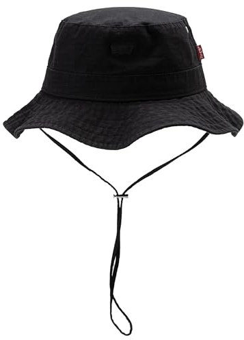 Levi's Herren Weather All Bucket Hat, Regular Black