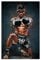 OWNPET Leinwand-Poster, Motiv: König, Muay Thai, Wandkunst, Dekor, Bild, Gemälde für Wohnzimmer, Schlafzimmer, Dekoration, ungerahmt, 30 x 45 cm