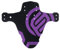 FIFTY-FIFTY Mountain Bike Fender, MTB Mudguard, Front and Rear Compatible Bicycle Mudguard, Fits 26, 27.5, 29, Plus Size and Fat Bike Wheel Sizes (Purple)