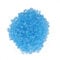 1Bag Aquarium Kies, Mini Glas Kies Dekorative Steine Farbige Glas Kies Kristalle Kies Quarz Trommelstein für Topfpflanze Moos Mikro Landschaft(Blau)