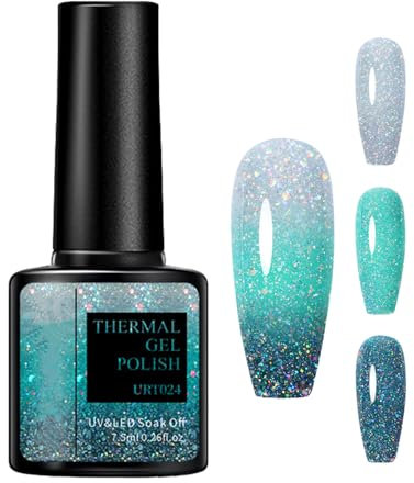 SONGQEE UV Nagellack Farbwechsel - Nagelgel UV/LED Color Change Gellack (24)