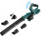 GUNOZE Leaf Blower, Cordless Leaf Blower for Makita 18V Battery, 3 Speed Modes Up to 200MPH, 270° Rotatable Electric Leaf Blower with 4 Blowing Nozzles for Lawn Care and Yard(Battery Not Included)