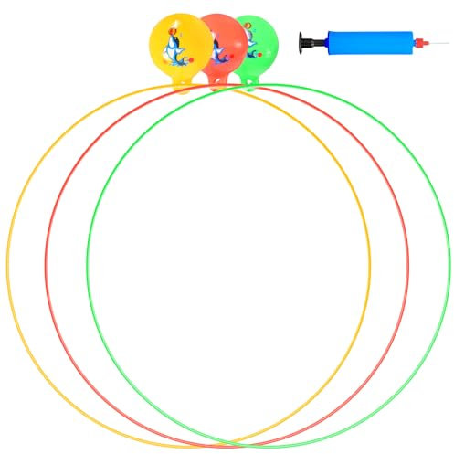 Qooloo 3 anillos de buceo para niños, juguete de buceo, diámetro de 80 cm, juguete para piscina subacuática para niños y niñas a partir de 5 6 7 8 9 10 11 12