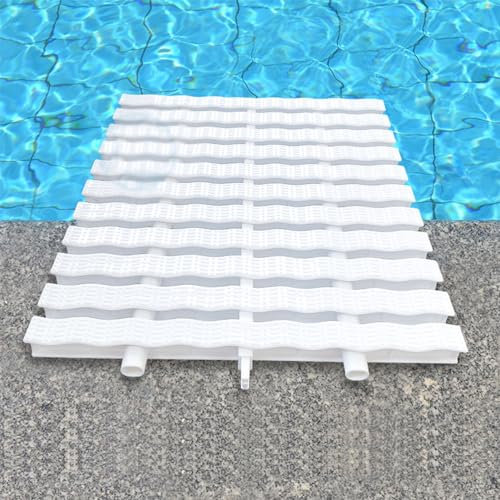 Rejilla Empalmada For Piscinas, Rejilla De Desbordamiento De Canalones, Rejilla De Desbordamiento De Empalme De Tres Orificios, Utilizada For Rejillas De Drenaje De Salida De Piscinas Sobre El Suelo(S