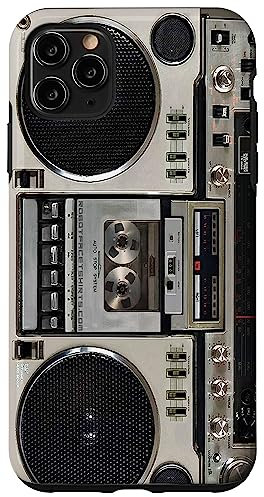 Hülle für iPhone 11 Pro Max Vintage 80er Jahre Boombox Ghettoblaster