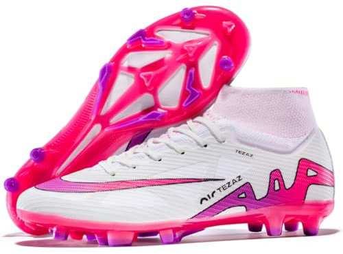 Kmrlofiy Botas de Fútbol Hombre Zapatillas De Fútbol Profesionales Spike Aire Libre Zapatos de Fútbol Atletismo Training Calzado de Fútbol Hombre Niños (KBA-K25, 41EU)