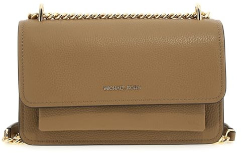 Michael Kors Women Lg Shoulder Hand Bag, Husk