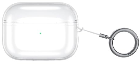 GIOPUEY Clear Hülle Kompatibel mit Airpods Pro 3 2025, TPU Stoßfeste Schutzhülle, Ultradünn, Kein Geruch, Hülle Silikon- Transparent