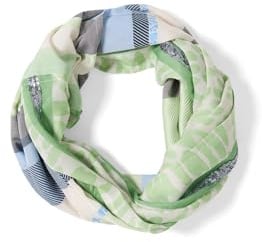 Cecil Strukturmix Loop-Schal bamboo green A