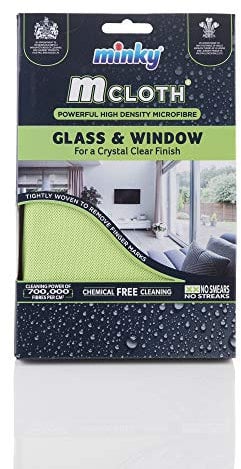 Minky M Reinigungstuch aus Mikrofaser für Glas und Fenster