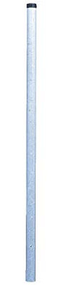 TMS PRO SHOP Rohrpfosten zum Einbetonieren, Ø 6 cm, Länge 3 m, aus Stahl, 2 mm Wandstärke, Art.-Nr. 40961 | Schilder Pfosten | Stahlrohrpfosten