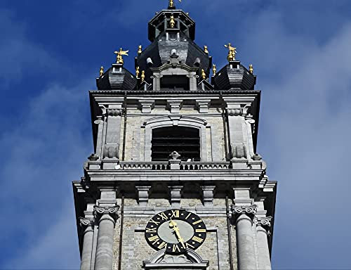 hansepuzzle 63628 - Turm Puzzle 1000 Teile - Gebäude Puzzle mit hochwertiger Aufbewahrung: Kartonbox und wiederverschließbarem Beutel - Format 60 × 46 cm