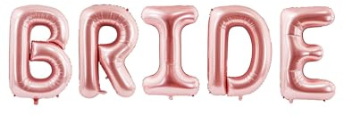 Riesen-Ballons für Junggesellinnenabschied, Rotgold