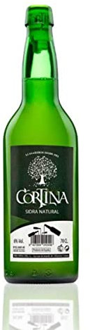 CORTINA sidra natural botella 70 cl