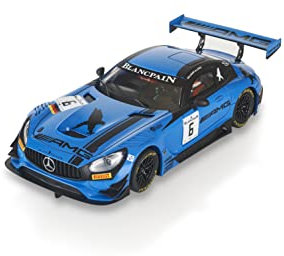 SCX - Original Rennwagen - Slot Car im Maßstab 1:32 (Mercedes AMG GT3 Black Falcon)