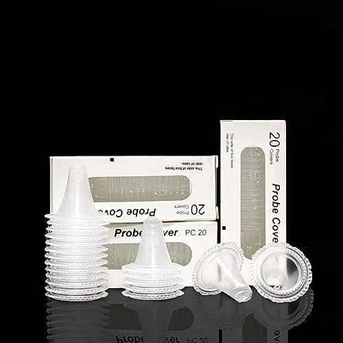 500pcs-Probe Covers Thermometer Ear Thermometer Refill Caps/Lens Filters for All Braun Thermometer Models and Other Types of Digital Thermometers Disposable