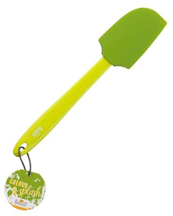 Birkmann, Colour Kitchen Teigschaber, Grün, 29 x 6 cm, Silikon, BPA-frei, spülmaschinengeeignet, 421691