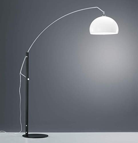 Stehleuchte DORO, E27, IP20, mattschwarz-chrom