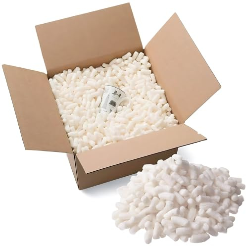 3 CUBIC FEET Biodegradable Packing Peanuts Protective Postal Mailing Packaging Packing Void Loose Fill Shock Impact Filler Filling