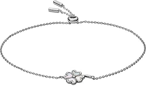 Fossil Armband Für Frauen Sterling Silber, Länge: 216mm Silber Sterling Silber Armband, JFS00542040
