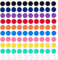 ZDZBLX Imanes Pequeños para Nevera 100 Piezas 10 Colores, Imanes Redondos Potentes, Decoracion de Pizarra Magnetica para Oficina, Calendarios, Mapas