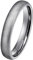Phyonio Silber Sandstrahl Ringe Wolfram 4mm Damen Gebürstet Verlobungsring Eheringe Größe 67,2(21,4)