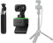 Insta360 Link AI-Powered 4K Webcam with Dual Microphones, Gesture Control, HDR, AI Tracking, Deskview and Streamer Mode - Built-in Privacy Protection - With Tripod