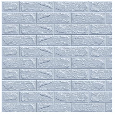 ASDFGHT Wandfliesen Selbstklebend 70x77cm Schalldämmung und Wärmedämmung Dreidimensionale Selbstklebende 3mm Schaumstoff Ziegelwand Renovieren Aufkleber (Farbe : H, Größe : 70X77CM)