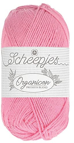 Scheepjes - Scheepjes 207 Apfel Blüte Organicon Garn - 5x50g