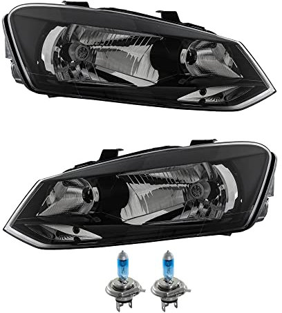EISENFELS Set 106564703 erstellt mit Scheinwerfer links und rechts + COOL BLUE INTENSE H4 Leuchtmittel kompatibel mit 6R 6C 6R_