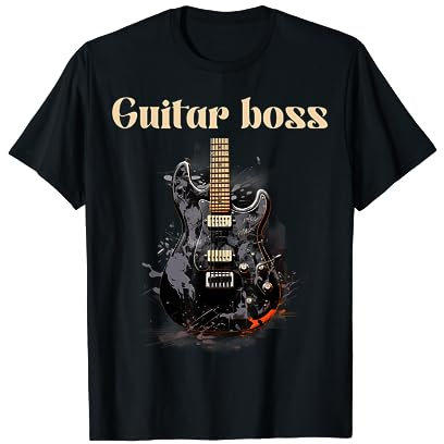 Gitarren-chef-lustiges Gitarren-lehrer-zitat T-Shirt