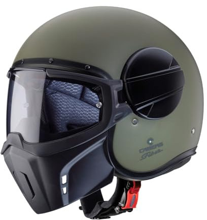 CABERG HELMET JET GHOST X MATT MILITARY GREEN XXL