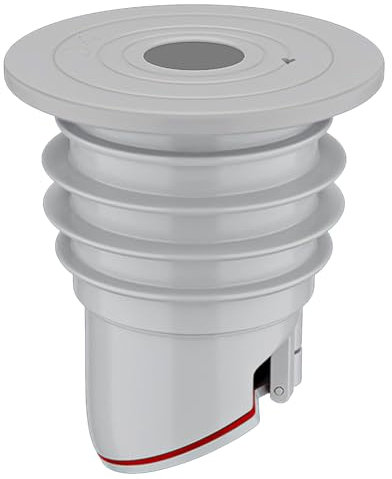 BuNiq Bouchon Anti Odeur Machine à Laver, Joint Machine à Laver, Clapet Anti Odeur, Bouchon Douche Anti Odeur, Bonde de Douche, Joint d'étanchéIté pour Tuyau de Vidange d'eau 35-40mm Gray