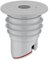 BuNiq Bouchon Anti Odeur Machine à Laver, Joint Machine à Laver, Clapet Anti Odeur, Bouchon Douche Anti Odeur, Bonde de Douche, Joint d'étanchéIté pour Tuyau de Vidange d'eau 35-40mm Gray