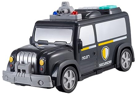 HEMOTON 1 Satz Sparschwein für Kinder kindergeschenke wandfest Sparkasse Kinderspielzeug Spielzeuge Autos Spielzeug Passwort Cash Truck sicheres Spielzeug Junge Spardose Abs Weiß