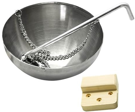 Sauna Holder - Hanging Sauna Oil Holder with Chain - Sauna Oil Cup Fragrance Diffuser, Sauna Oil Holder for Oil Spa