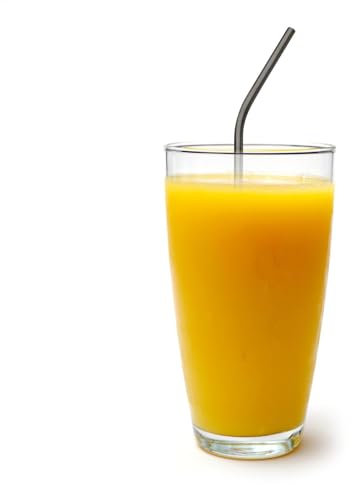 Set Di Paglia In Acciaio Inossidabile - Straw Di Metallo Lungo 8,5 Pollici Riutilizzabili, Bicchieri Da 20 Once Di 6 Mm | Tubo Da Bere Ecologico Per Bevande Congelate, Frappè, Frullati, Adatti Ai Viag