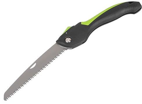 Folding Pruning Saw with Soft Grip Handle, 2 Cutting Positions & Carbon Steel Blade, 233mm - GTSG006