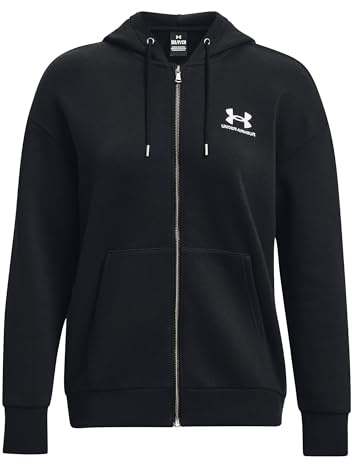 Under Armour ESS Fleece Kapuzenjacke Damen schwarz, XS Damen