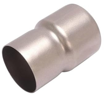 Silencieux d'échappement Moto Adaptateur Universel pour Tuyau D'échappement Tube Silencieux De 60 Mm À 51 Mm, Adaptateur D'échappement pour Moto, Tuyau De Raccordement D'échappement