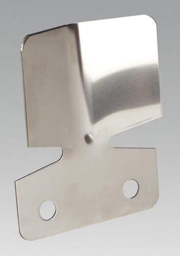 Towbar Mounted Bumper Protector Plate Chrome
